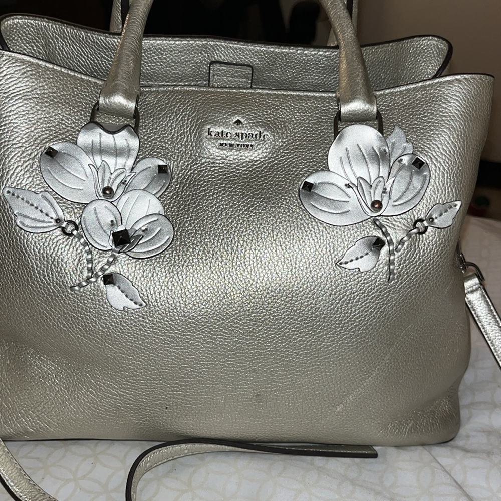 Kate spade vintage leather crossbody minor wear pictured beautiful bag - Picture 3 of 12
